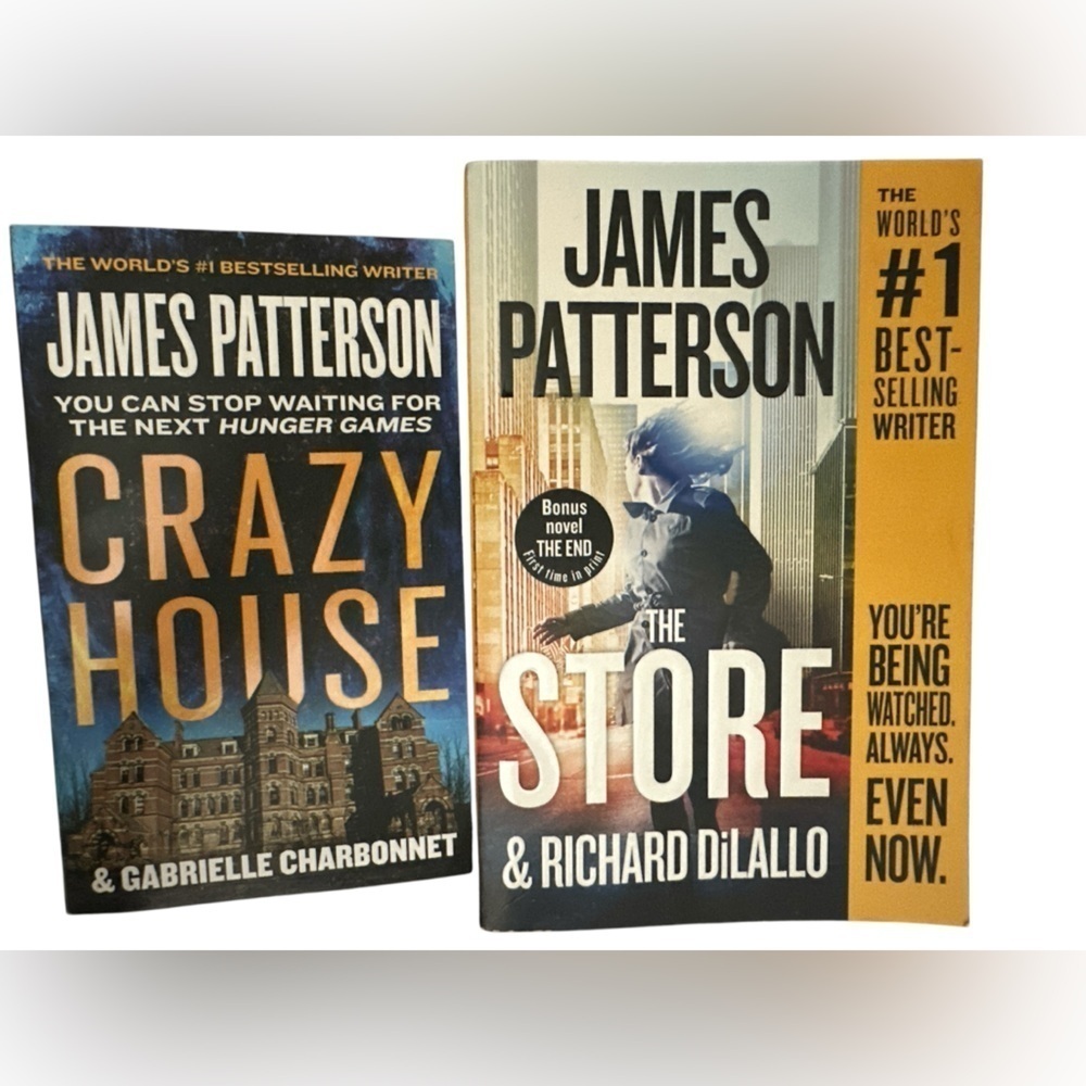 James Patterson Book Set - Crazy House & The Store